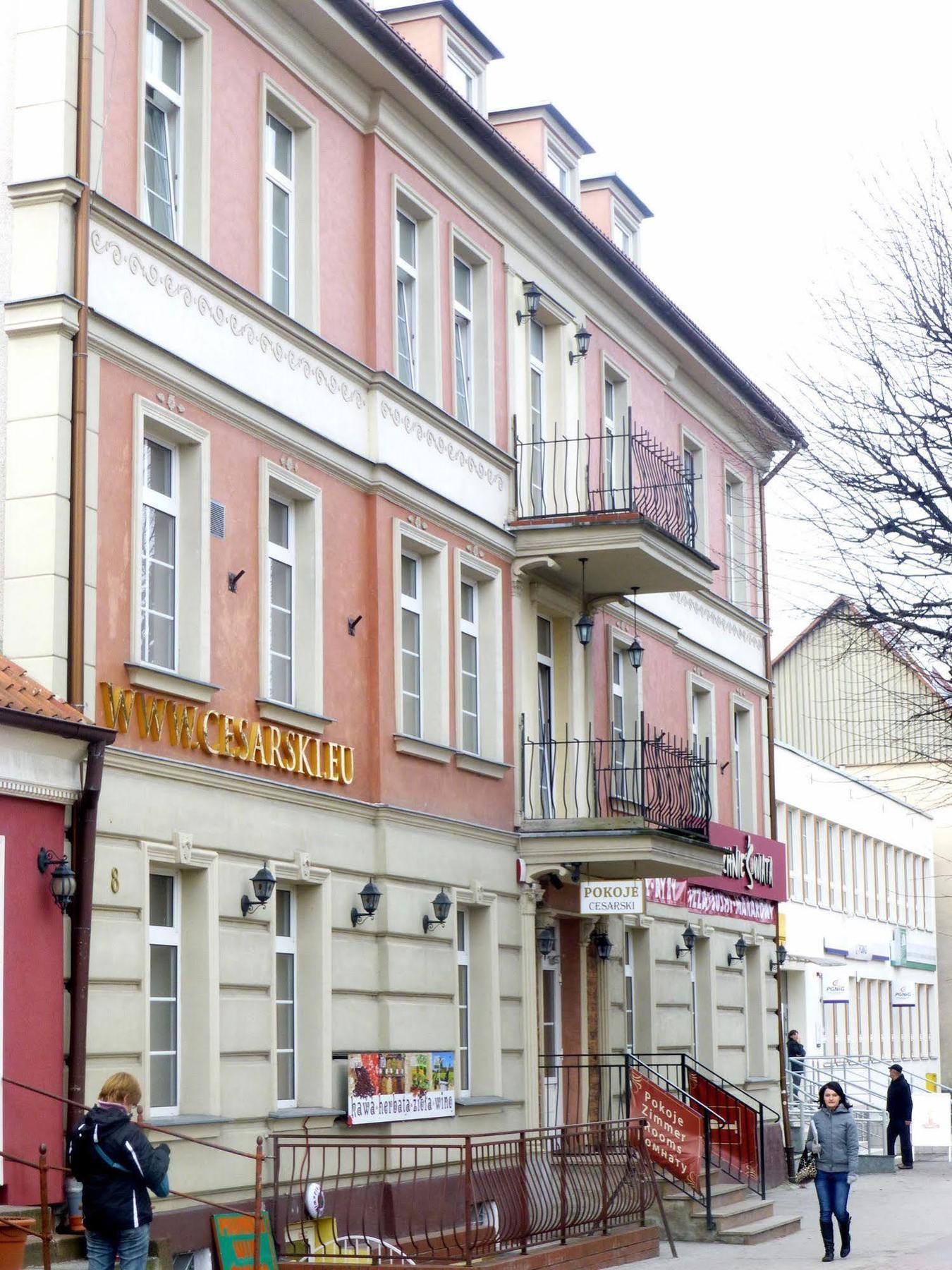 Hotel Cesarski - Kaiserhof Giżycko Exteriér fotografie